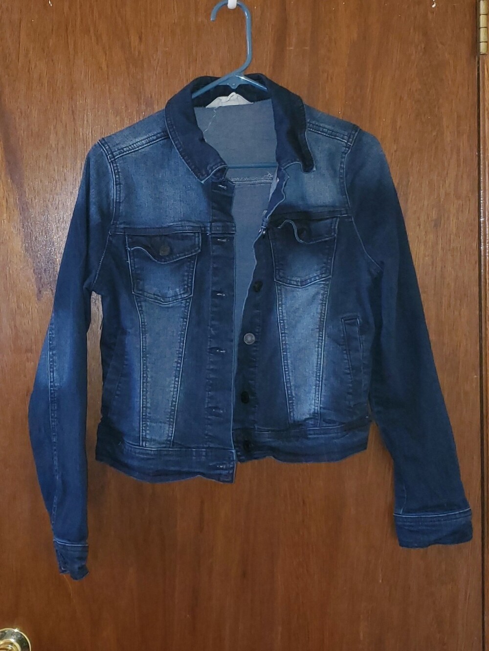 Ci Sono Dark Blue Denim Jean Jacket Sz Small